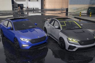 develop fivem car custom vehicle, gta 5 car mod, police car and game ready fivem