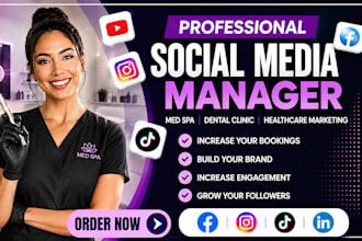 be your med spa social media manager for aesthetic clinic marketing
