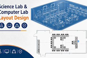 design science laboratory layouts, computer lab, educational workflow and safety