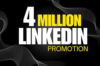 shoutout content with 4 million linkedin audience, promote, marketing, influence