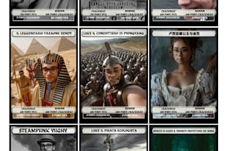 design custom collectible and trading cards