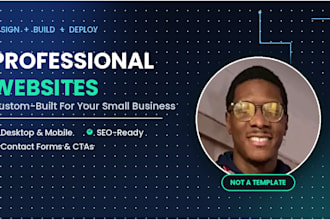 build a custom ai powered website for your small business