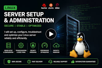 set up or fix any linux server