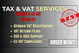 do german vat registration, tax filing, oss and ioss
