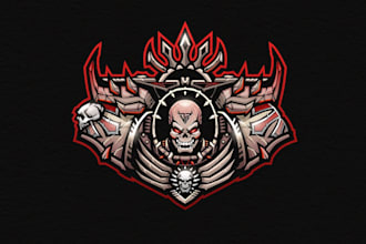 design modern military and army logo patch