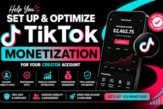 help you monetize your tiktok account and grow your tiktok income
