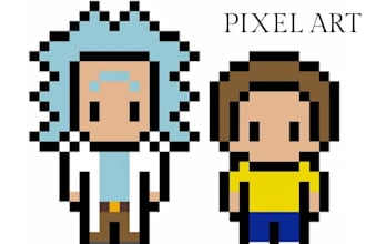 create custom pixel art icons, 16x16 game UI, props, and item sprites