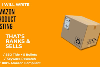 do professional amazon product listing