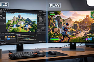 create a fortnite uefn map with custom verse gameplay