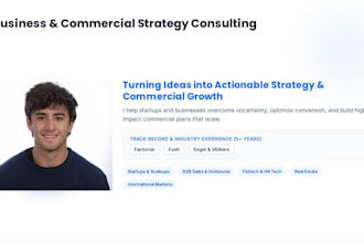 be your expert business consultant