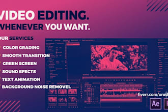 be a reliable freelancer specializing in video editing and data entry