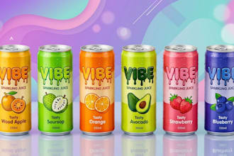 create product label design, supplement, bottle, jar, cosmetic and food labels