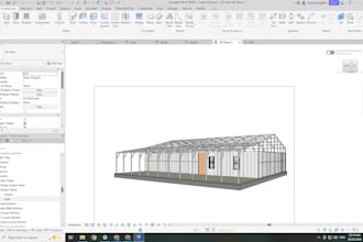 do a residential building design in revit and cost estimate