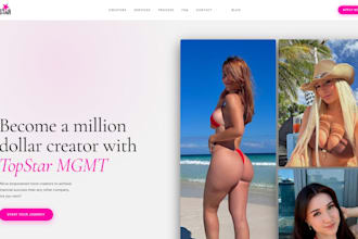build dating website and onlyfans website