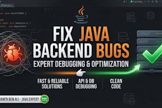 fix bugs, debug, and optimize your web or mobile application