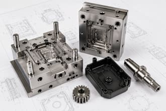 design injection molds, solidworks cad parts, prototypes and mold flow analysis