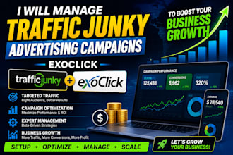 manage traffic junky advertising campaigns exoclick to boost your business