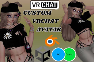 create custom vrchat avatar, furry avatar, vrc avatar, vr character, nsfw avatar