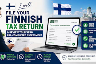 file finland tax return and review vero pre completed assessment for expats