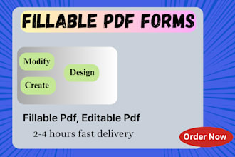 make fillable PDF form