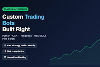 build a custom crypto trading bot with python ccxt or freqtrade