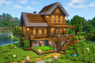 build custom minecraft builds, houses, castles, spawn and structures