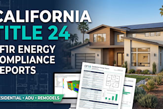 prepare california title 24 energy compliance cf1r report