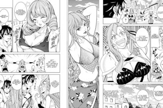 draw nsfw manga comic page anime manga manga page as a manga artist