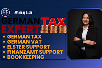 do german tax, bookkeeping, german vat, tax return, income tax, corporate tax
