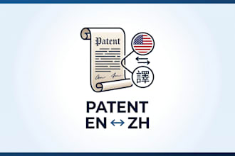 provide professional english chinese patent translation