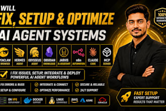 fix setup hermes odysseus obsidian openclaw jarvis n8n ai agent claude code mcp