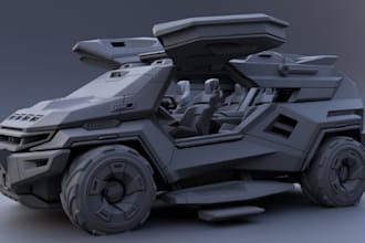 do 3d car modeling 3d car police car rc car blender car for 3d printing