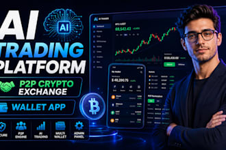 build ai forex trading platform p2p crypto exchange and crypto wallet app