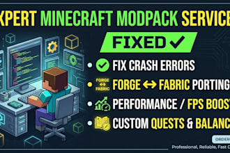 create fix and optimize minecraft modpack forge to fabric