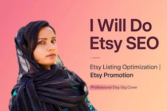 etsy SEO and product listing optimization
