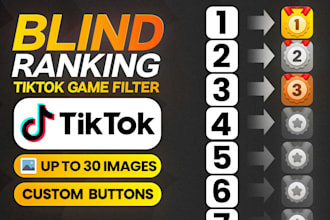 create a blind ranking filter for tiktok within 24 hours
