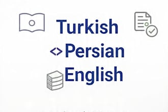 translate turkish to persian, persian to turkish and english