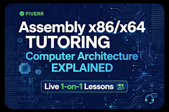 teach you assembly x86 x64 and computer architecture