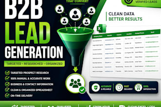 web research lead generation expert prospect research