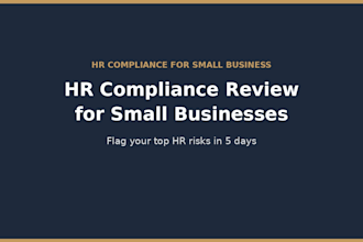review your small business HR compliance and flag key risks