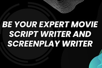 be a professional script writer for you