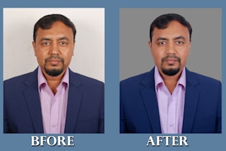 do professional headshot retouching