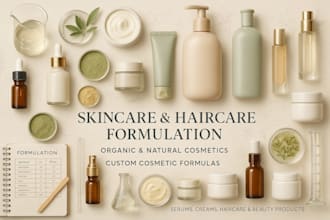 be your cosmetic formulation chemist for your  products