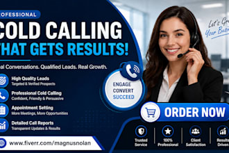 do cold calling, telemarketing and lead generation