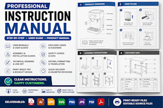 step by step user manual instructional manual user guide product training manual
