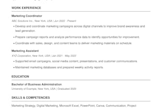 design a professional, modern and ats friendly resume CV