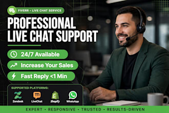 do live chat support and customer support for your business