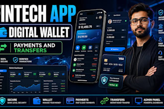 build fintech app digital wallet payment gateway and money transfer app