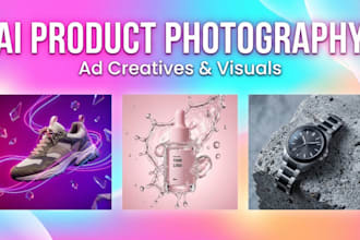 create ai product photography and ad creatives