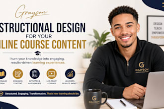 create instructional design online course content course creation kajabi course